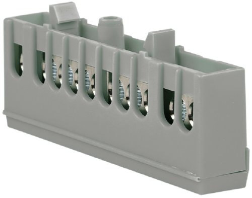 Шина изолированная EKF PROxima L "фаза" ШНИ-6х9-10-К-Ср 10 групп серый картинка 